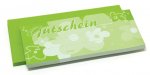 Geschenkgutscheine DIN lang, grün